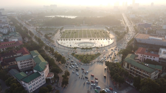 Quảng trường Hồ Chí Minh - địa điểm xuất phát, về đích của giải.