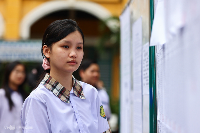 Thí sinh dự thi lớp 10 công lập tại TP HCM