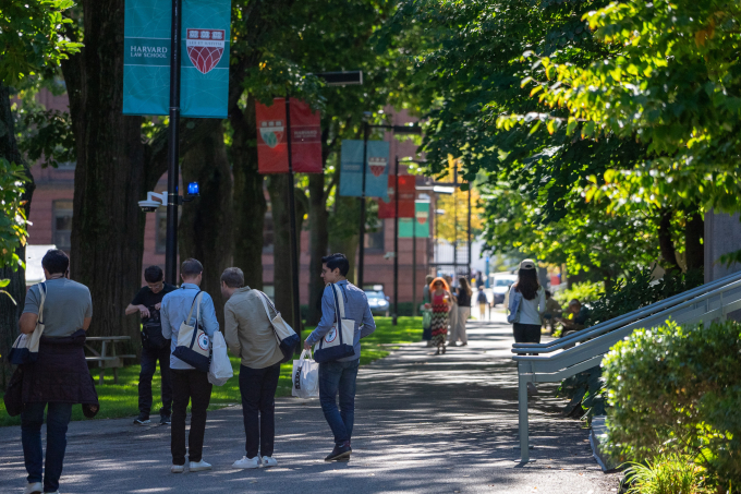 Khuôn viên trường Luật, Đại học Harvard. Ảnh: Harvard Law School Fanpage