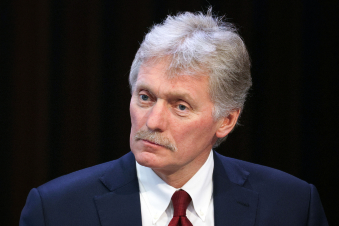 Phát ngôn viên Điện Kremlin Dmitry Peskov tại Moskva tháng 12/2024. Ảnh: AFP