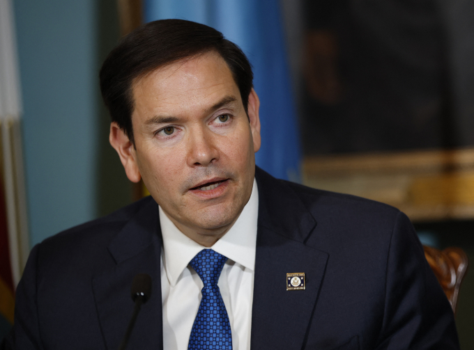 Ngoại trưởng Mỹ Marco Rubio tại Washington ngày 25/4.