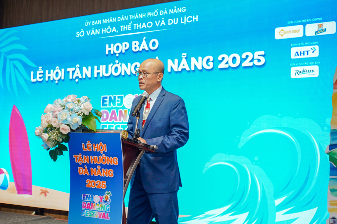 Ông Trần Minh Triết phát biểu tại buổi ký kết.