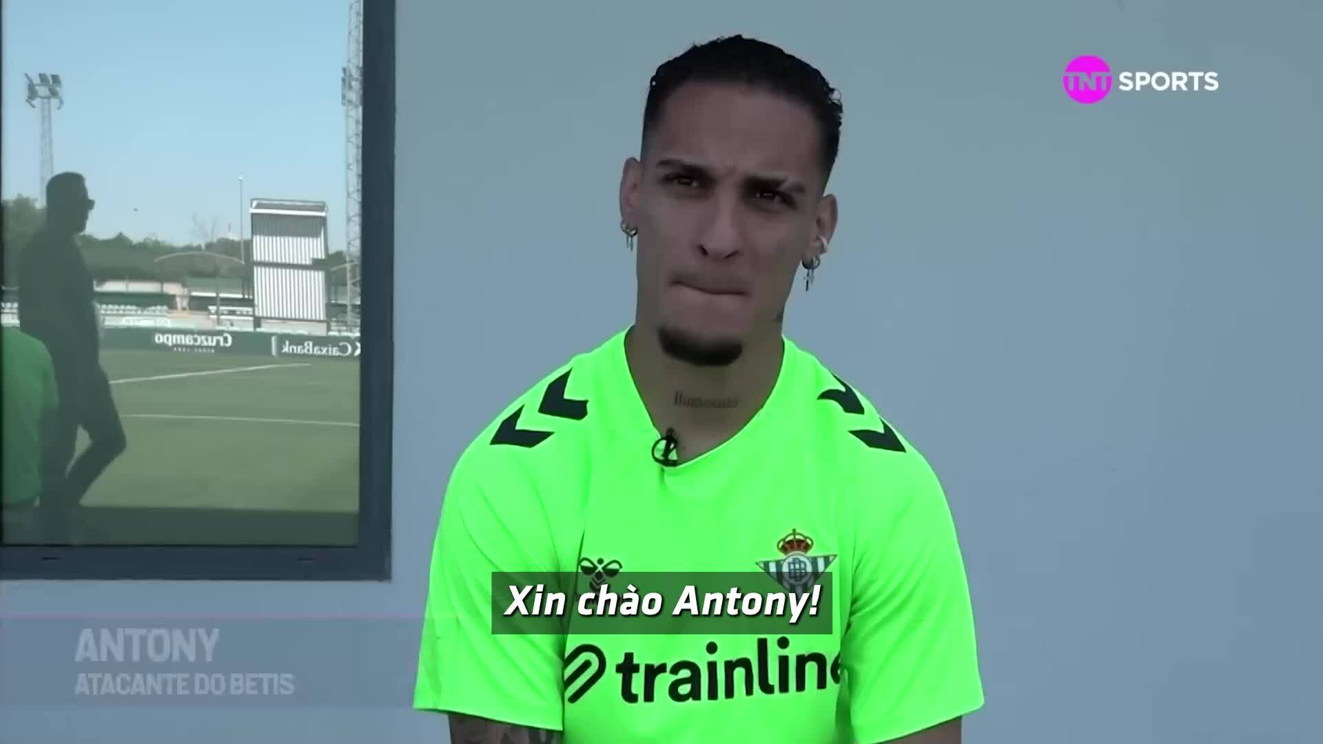 Antony: 'Có những ngày tôi không muốn ăn ở Man Utd'
