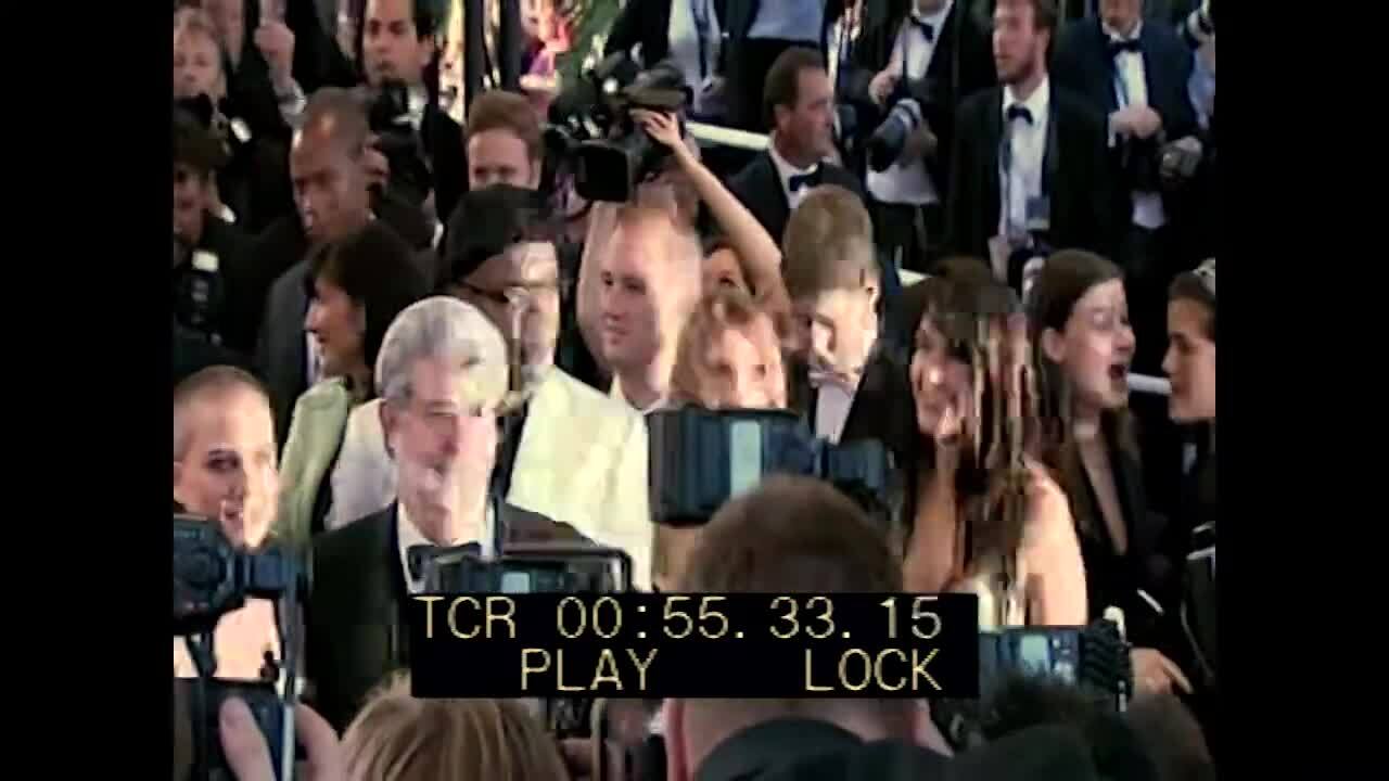 Đoàn phim 'Star Wars' tại Cannes năm 2005
