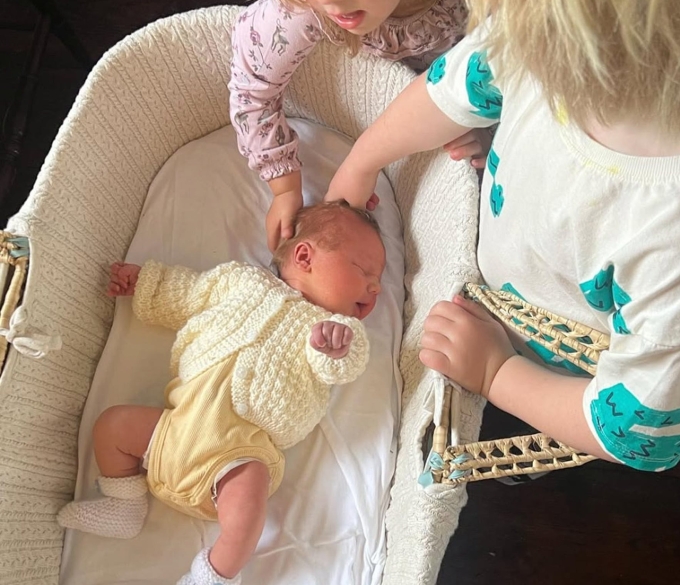 Poppy Eliza Josephine Johnson, con thứ 9 của cựu thủ tướng Anh Boris Johnson. Ảnh: Instagram/Carrie Johnson