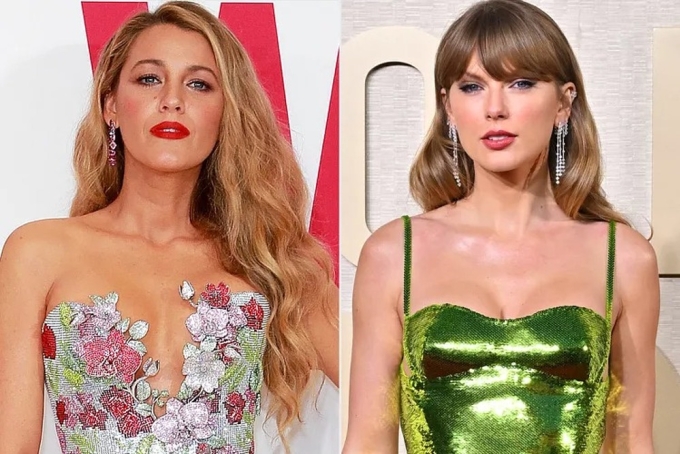 Diễn viên Blake Lively và ca sĩ Taylor Swift - một trong những cặp bạn thân nổi tiếng tại Hollywood. Ảnh: WireImage/ FilmMagic