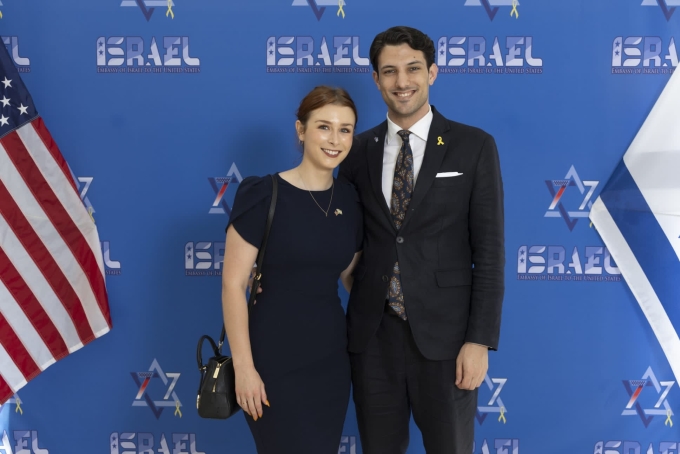 Yaron Lischinsky và Sarah Milgrim, hai nạn nhân bị sát hại tại Washington. Ảnh: Sứ quán Israel tại Mỹ