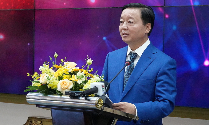 Phó thủ tướng Chính phủ phát biểu tại sự kiện.