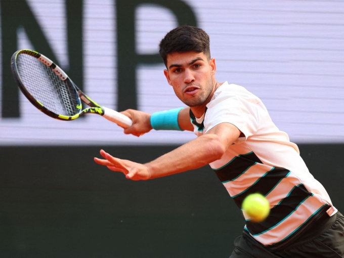 Alcaraz tại Roland Garros