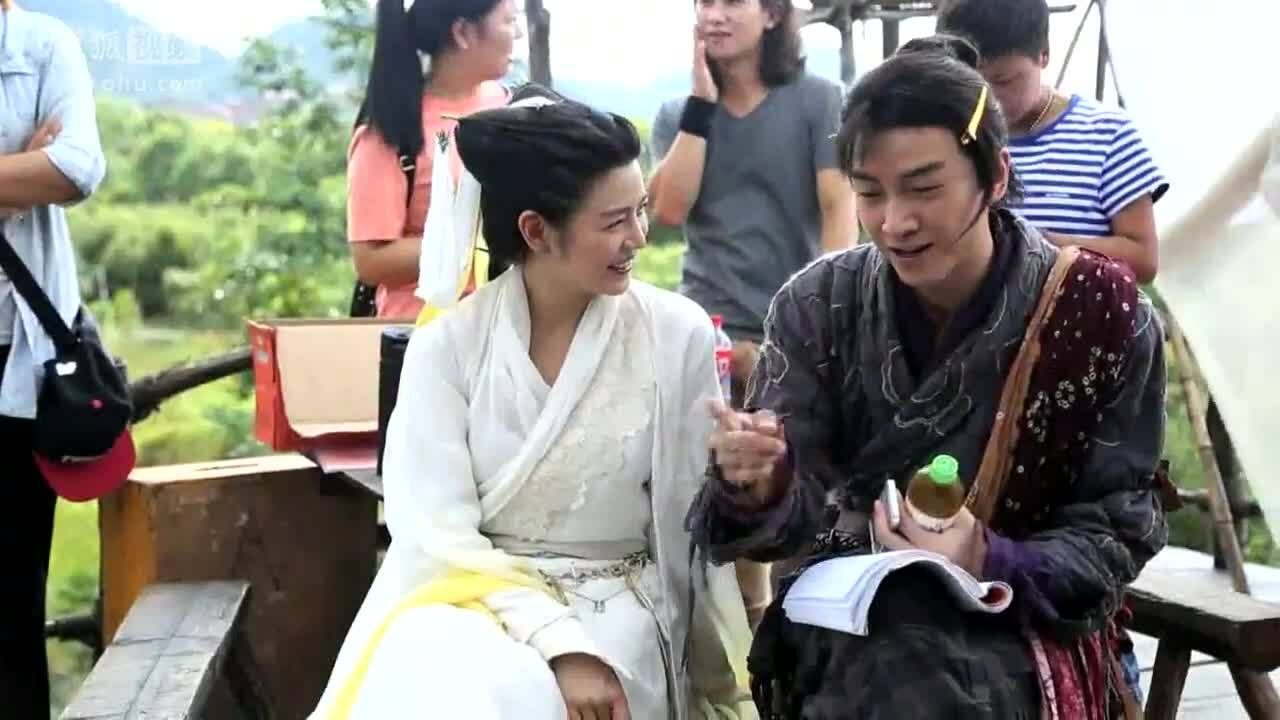 Hậu trường Trần Nghiên Hy đóng 'Thần điêu đại hiệp'