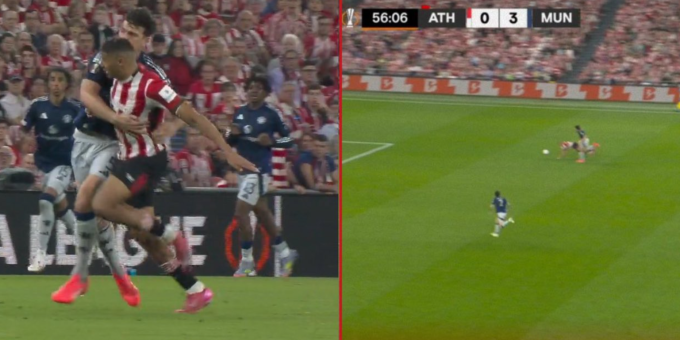 Pha va chạm giữa Harry Maguire và Maroan Sannadi.