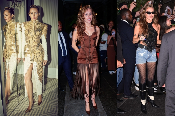 Miley Cyrus thay đổi phong cách liên tục trong hoạt động quảng bá album mới.