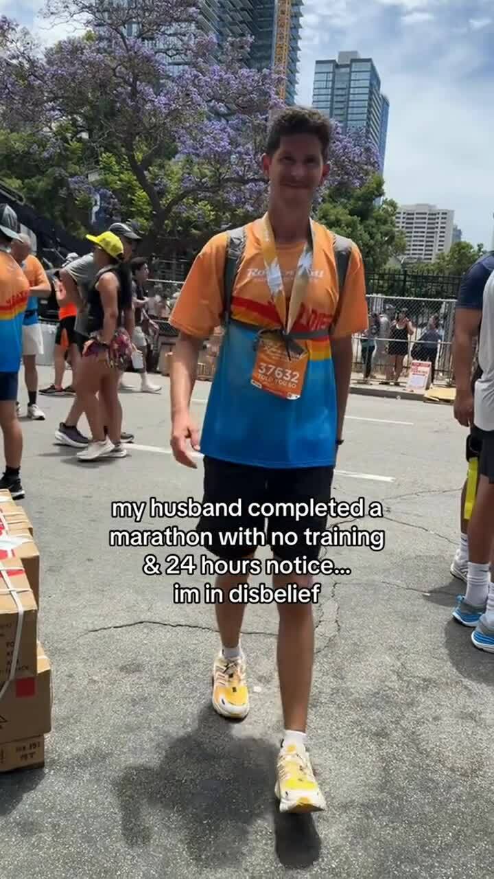 Người đàn ông hoàn thành marathon dưới 6 giờ mà không cần tập luyện