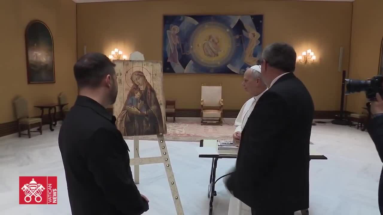 Ông Zelensky gặp Giáo hoàng Leo XIV