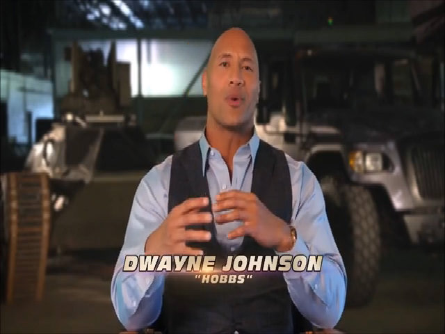 The Rock trong 'Fast & Furious 8'